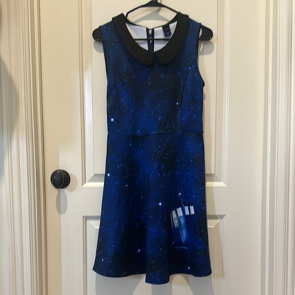 Hot Topic Doctor Who Galaxy Tardis Dress